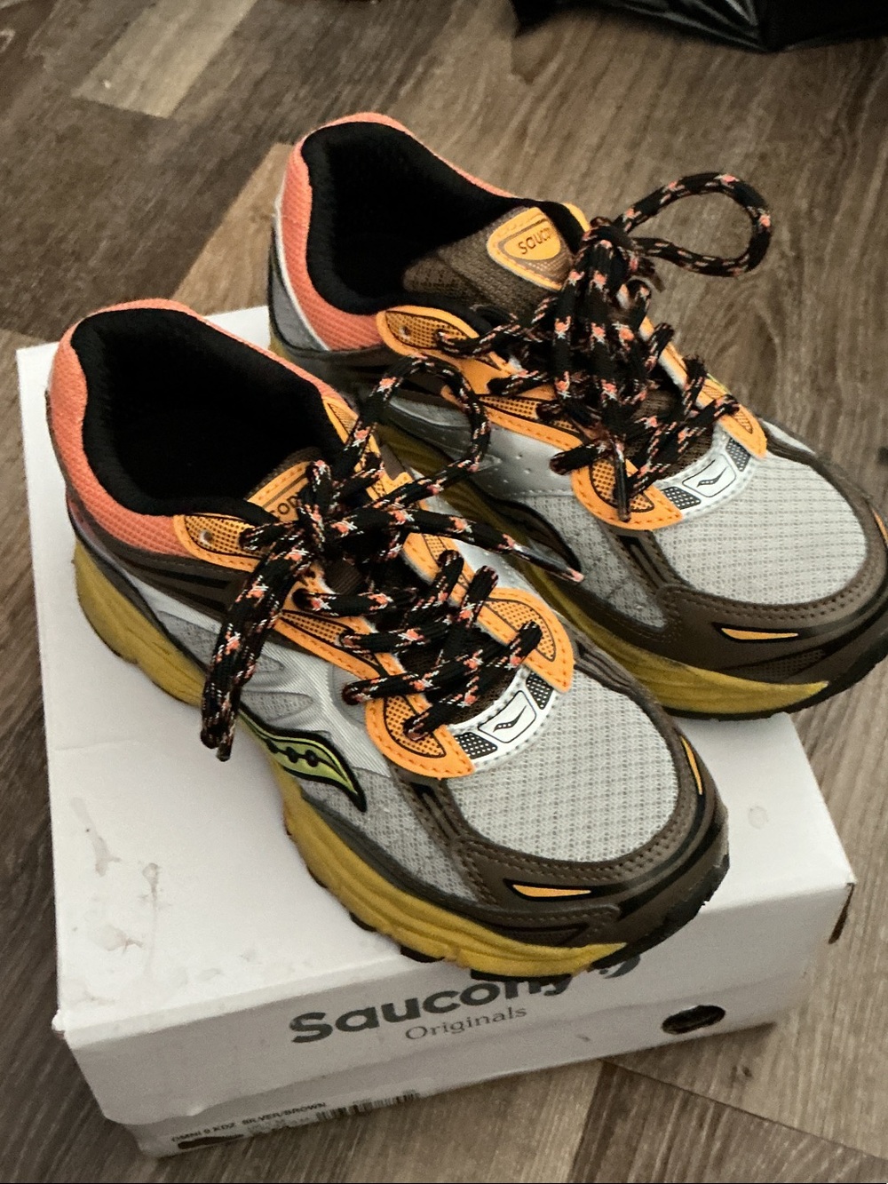 Saucony Kids Daisy Duck Lavender and Pink Slip-On Sneakers